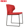 European Style Dining Room Furniture Blue Dining Chairs With Armless