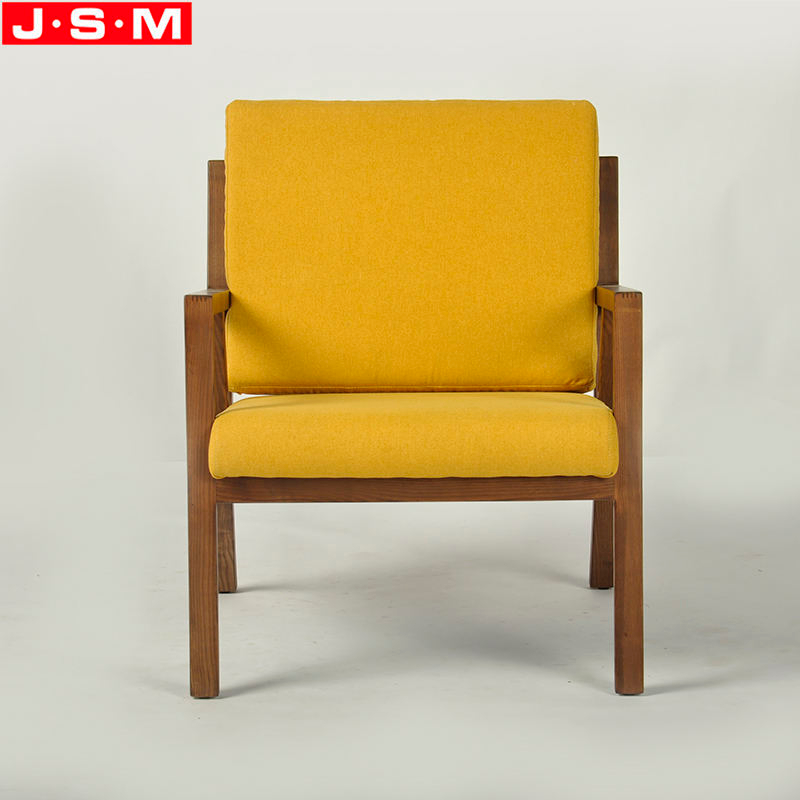 Classic Vintage Upholstered Wooden Frame Armchair Living Room Office Leisure Soft Chair