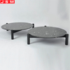 Nordic Modern Rock Slab Tea Table Designed Living Room Solid Wood Coffee Table