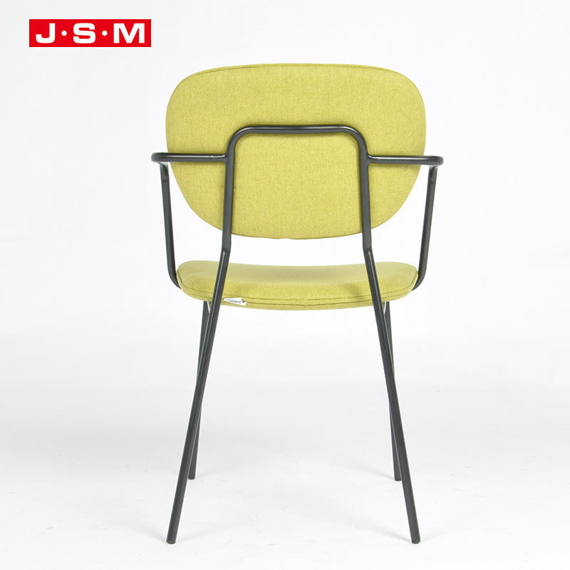 Modern Furniture Outdoor Lodge Bistro Garden Restaurant Single Iron Dining Chair