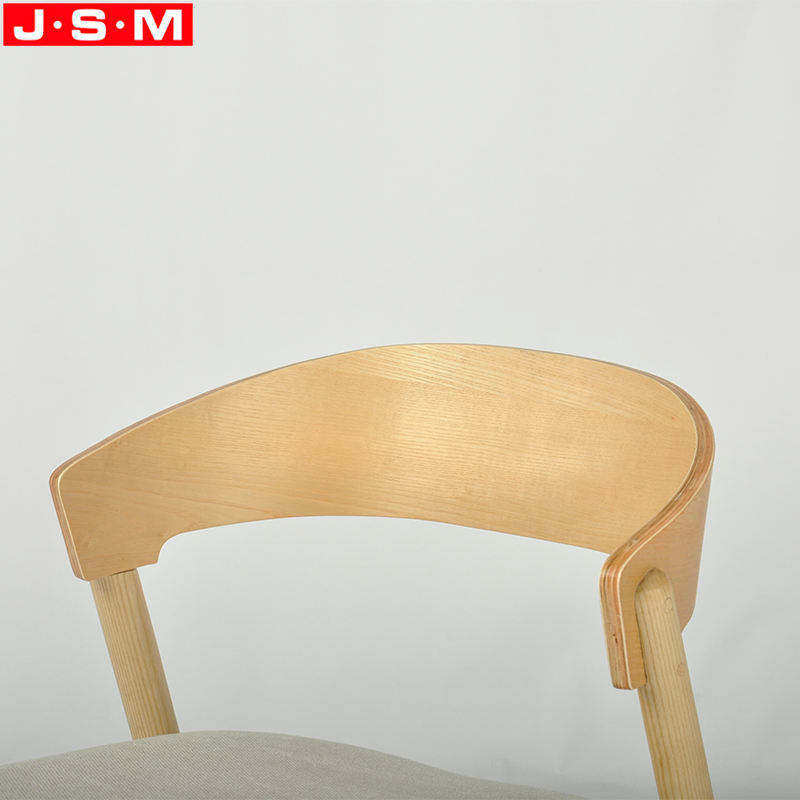 Modern Any Color Is Available Custom Ash Timber Frame Furniture Cushion Seat Dining Chair