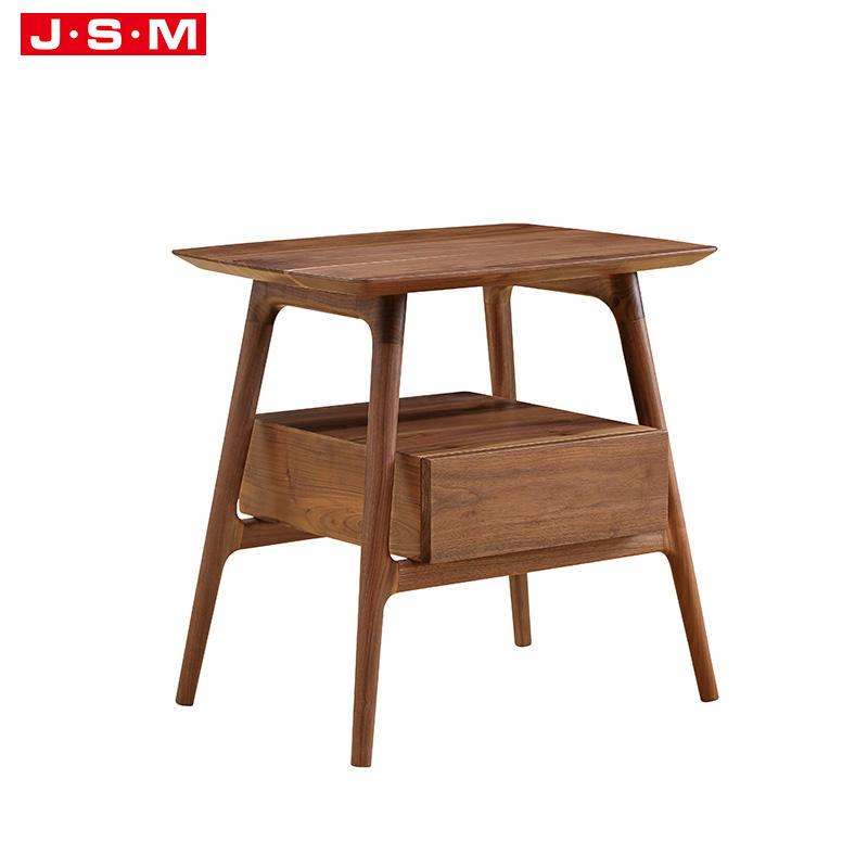 Modern Furniture Small Nightstand Side Table Gold Side Table Wood Drawer Nightstand Bedside