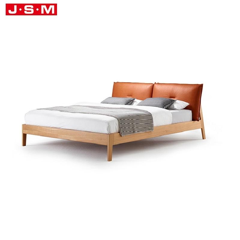 Good Quality Ash Timber Bed Frame Upholstered Bed Room Furniture Velvet Bedroom Set Princess Bed