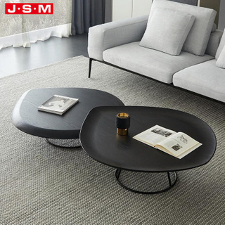 Cheap Modern Restaurant Furniture Coffee Dining Metal Base Table Wooden Dining Table