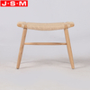 Wholesale Home Office Furniture Chair Foot Stool Woven Ottoman Stool