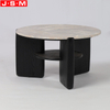 Modern High Quality Coffee Table Round Stone Coffee Table For Living Room
