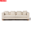 Nordic Style Metal Frame Fabric Modern Sofa Luxury Villa Italian Sofa For Living Room