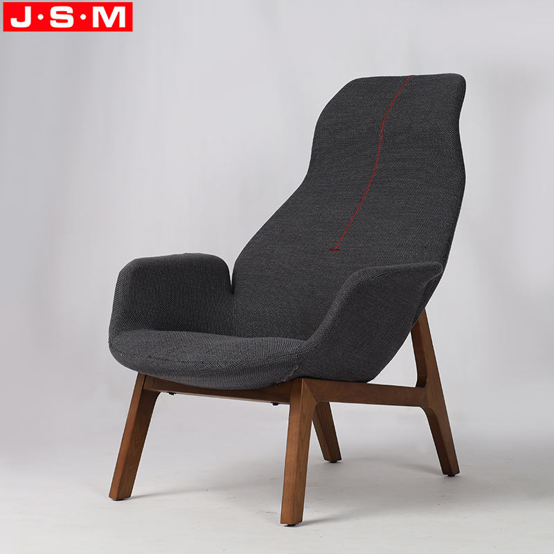 Fabric Armchair Accent Leisure Chair Modern High Back Lounge Relax Leisure Chair