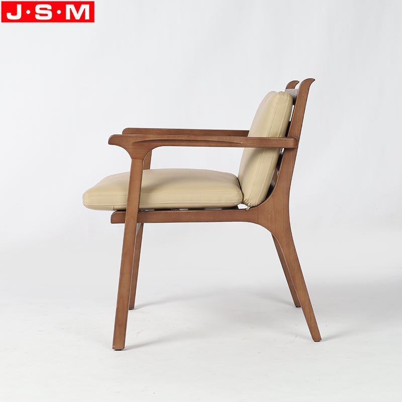 Good Quality Hotel Wooden Legs Sofa Chair Restaurant Dining Chair
