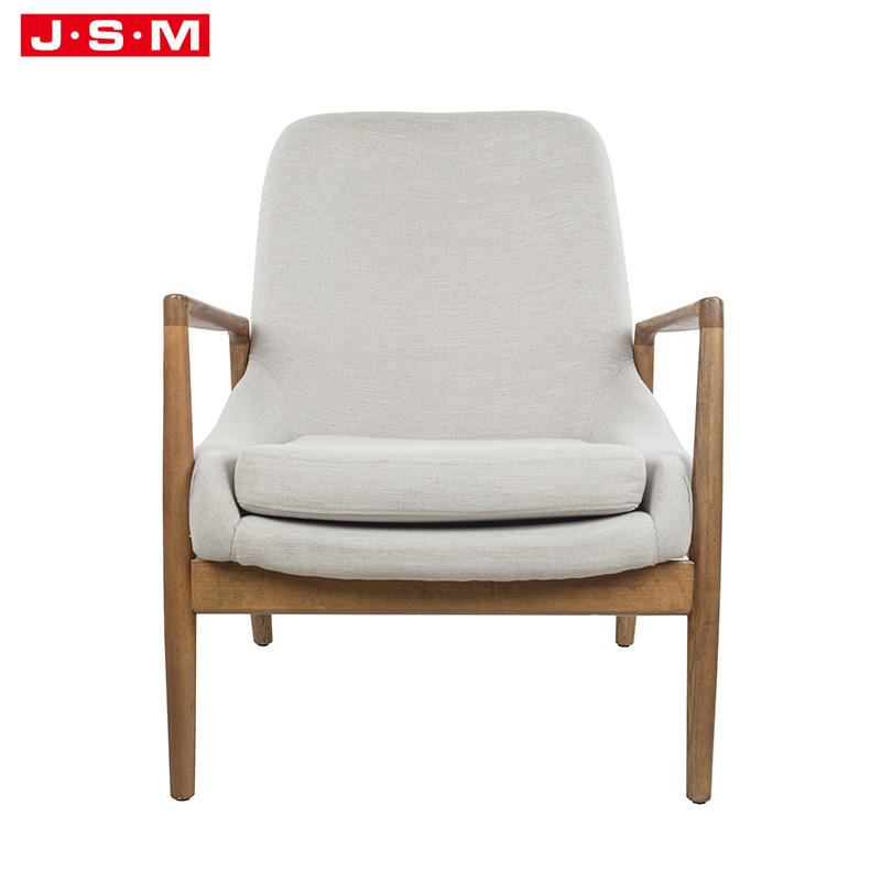 Good Price Furniture Wooden Living Room Upholstery Dining Armchair Leisure Chair