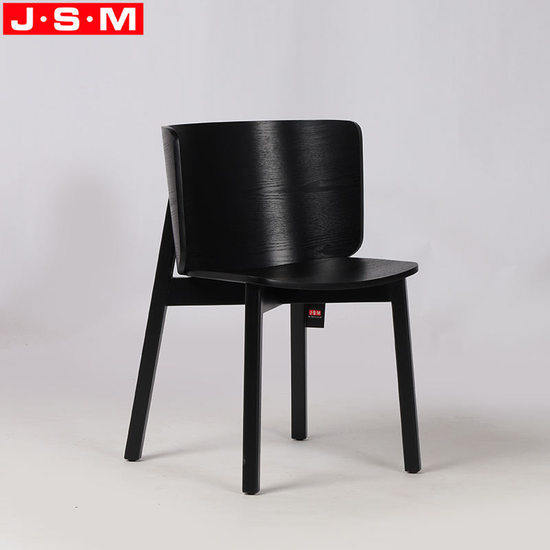 Hot Sale Nordic Light Luxury Dining Chair Wood Frame Plywood Dining Chairs