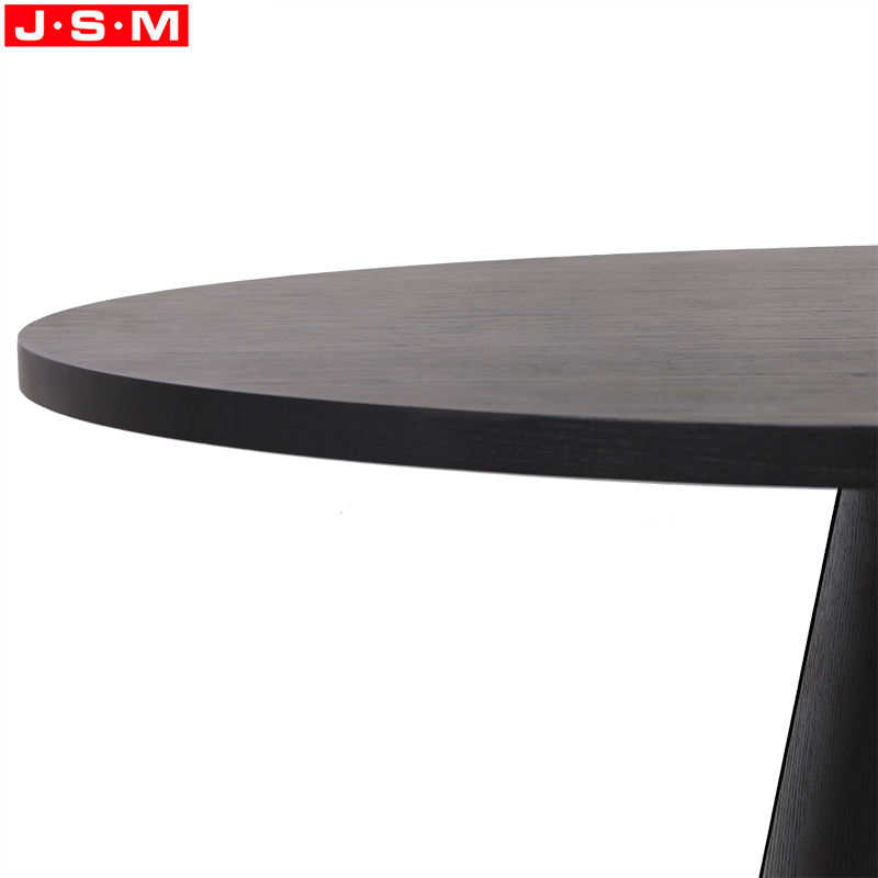 Modern Home Furniture Dinning Room Table Round Wooden Dining Table