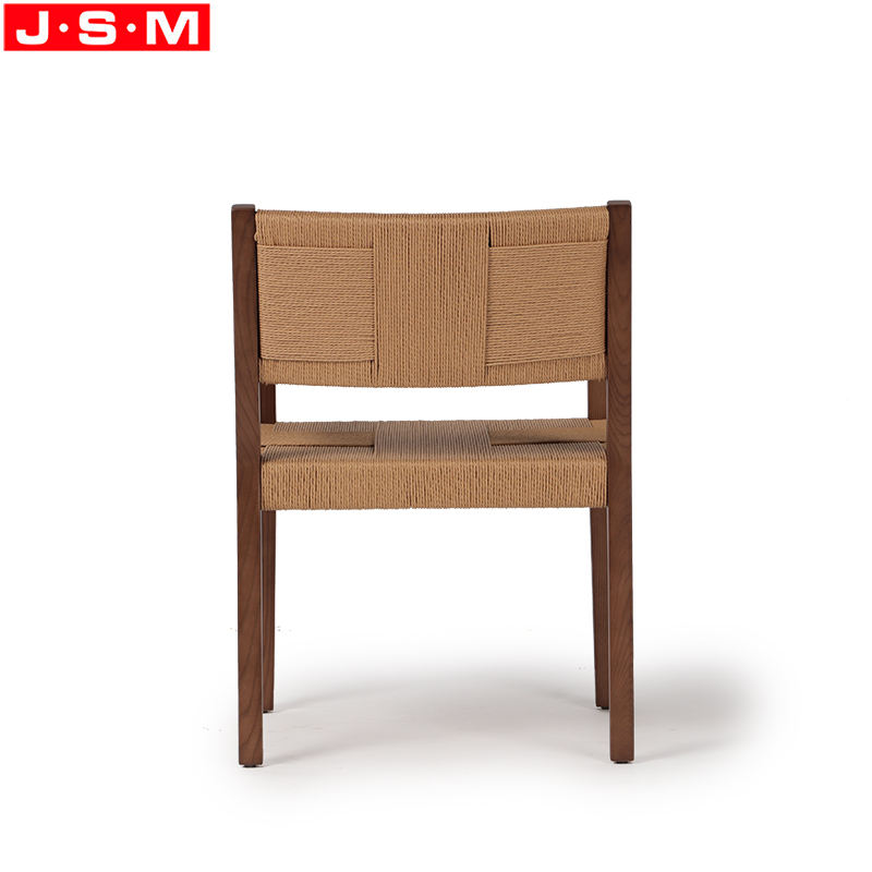 Wholesale Restaurant Dining Room Ash Wood Dining Chair With Armrest