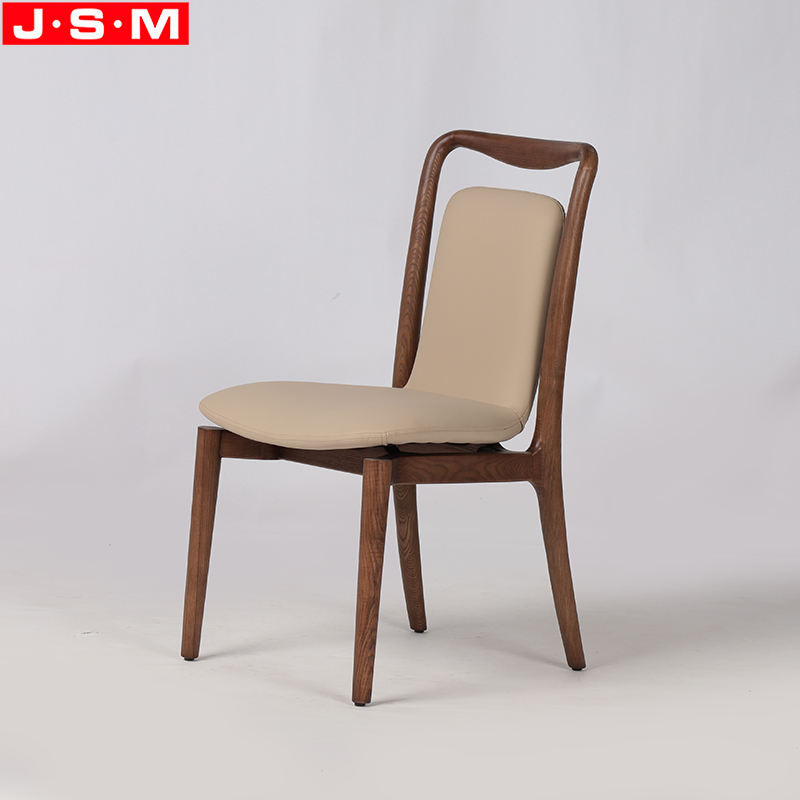 Home Leisure Modern Chairs Living Room Furniture Dining Chairs With Natural Wood Leg