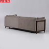 Villa Furniture Fabric Sofa Living Room Designed Sofa Couch With Wood Base