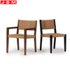 Wholesale Restaurant Dining Room Ash Wood Dining Chair With Armrest