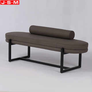 Home Luxury Sofa Bench Indoor Lounge Large Fabric Ottoman Bench