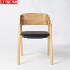 Custom Restaurant Dining Room Wood Upholstery Veneer Backrest Dinning Chairs