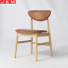 Chinese Style Cushion Back Restaurant Living Room Wooden Dining Chairs