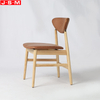 Chinese Style Cushion Back Restaurant Living Room Wooden Dining Chairs