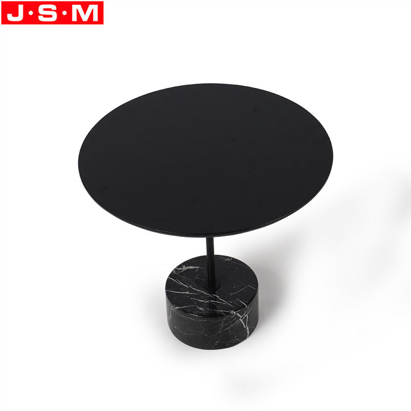 Plywood Ash Veneer Top Coffee Table Tea Table With Base In Man Made Stone