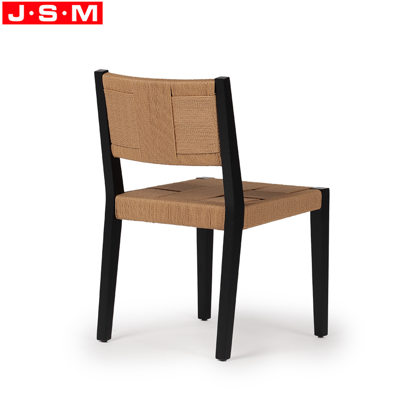 Wood And Fabric Dining Chair