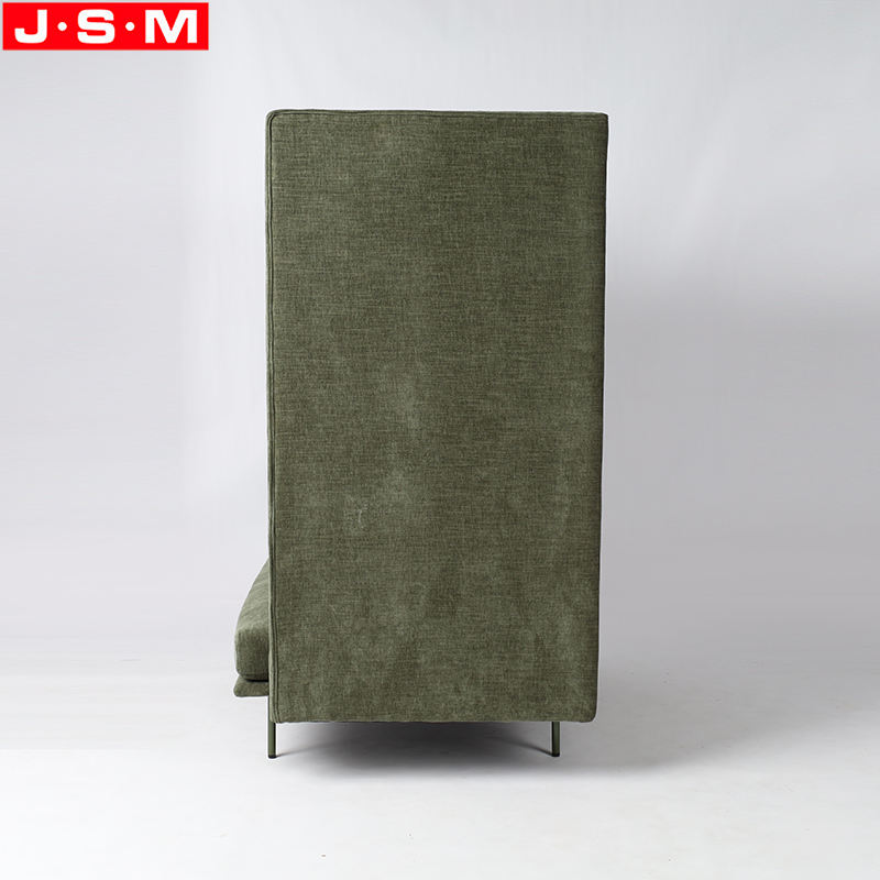 Home Furniture Cushion Seat Living Room Single Seat Metal Frame Sofa