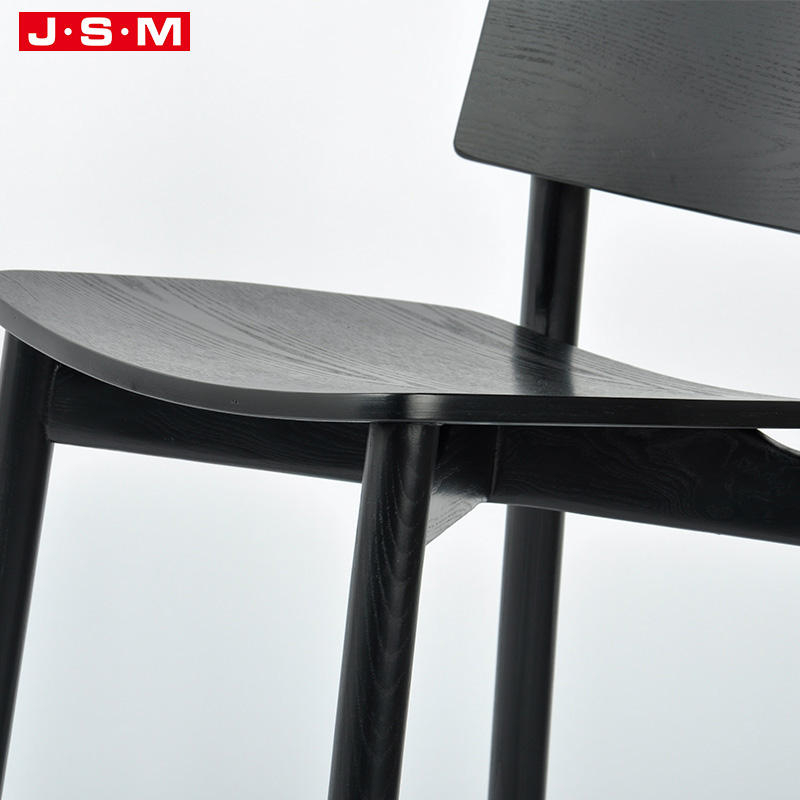 Classic Commercial Ash Timber Frame Cushion Seat Counter Bar Stool
