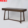 Wholesale Timber Base Home School Office Writing Desk Living Room Wooden Desk