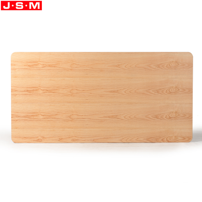 Wholesale Modern Ash Veneer Wood Table Rectangle Dining Table For Living Kitchen