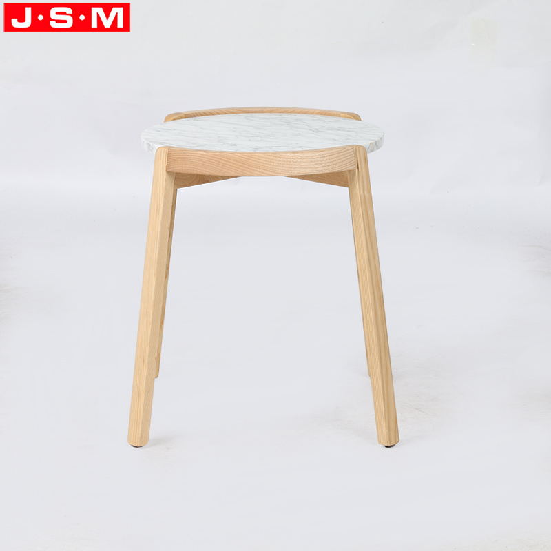 Natural Marble Top Artificial Stone Top Metal Frame Rectangle Tea Table