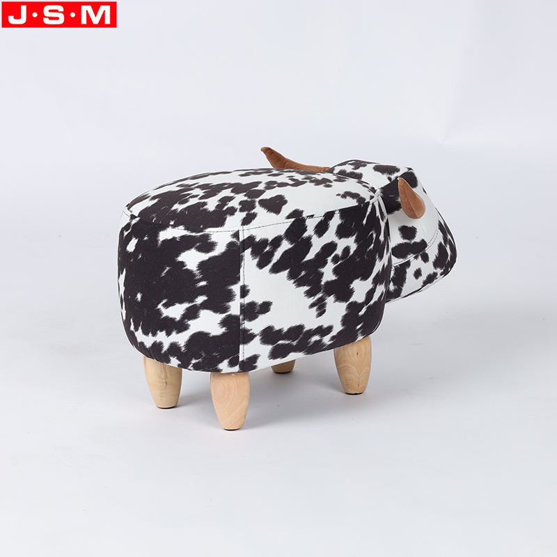 China Couch Ottoman Wooden Frame Fabric Stools Living Room Stool Home Stool Ottoman
