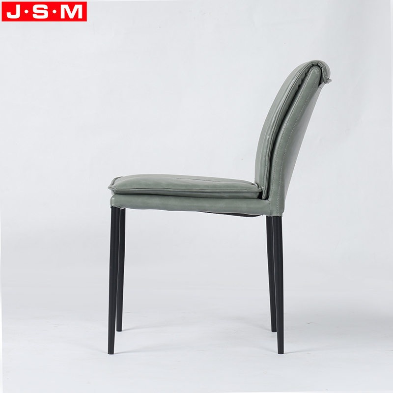 cushion seat Leather Seat Dining Chair Ash Timber Base Dining Chair For Dining Room