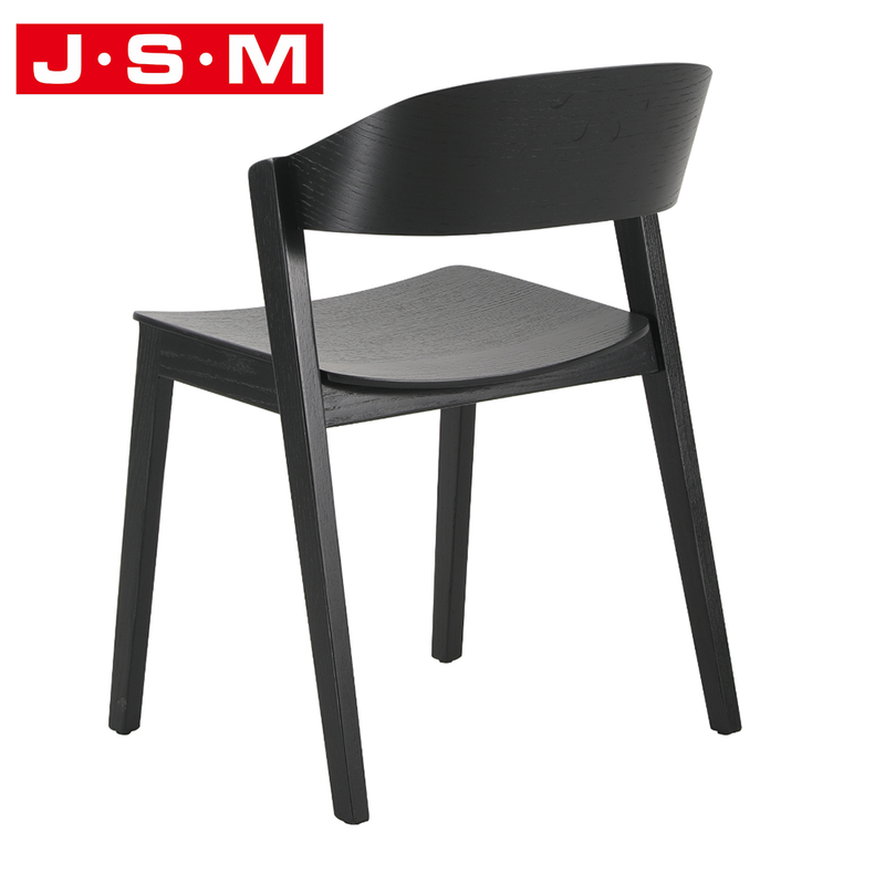 Plywood with Veneer Back And Seat Chairs Wooden Furniture Artificial Rattan Seat And Back Dining Chair