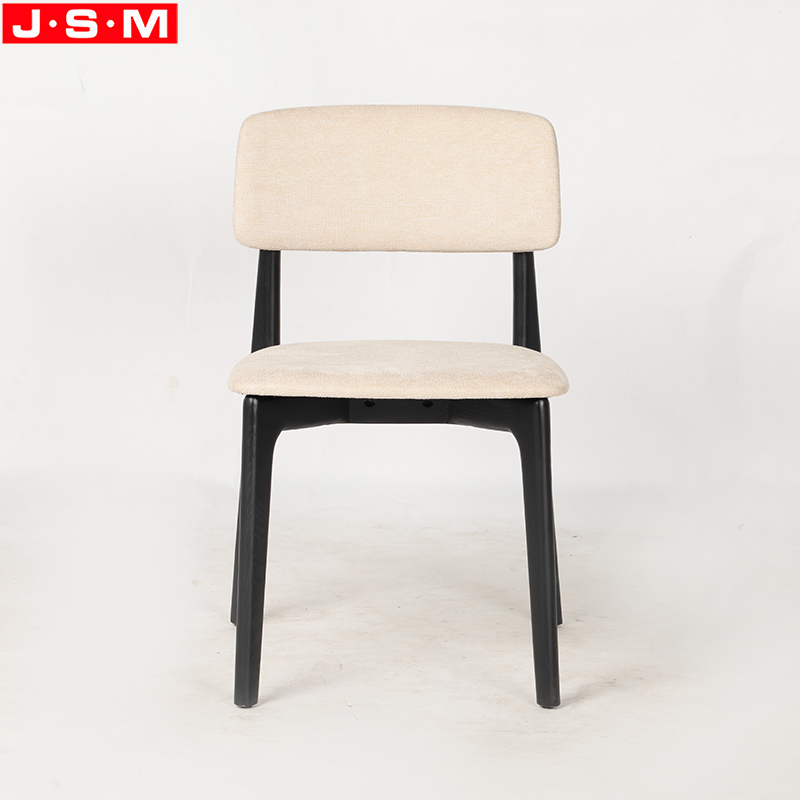 Nordic Modern Cushion Seat Backrest Home Dining Room Kitchen Solid Wood Dining Chairs