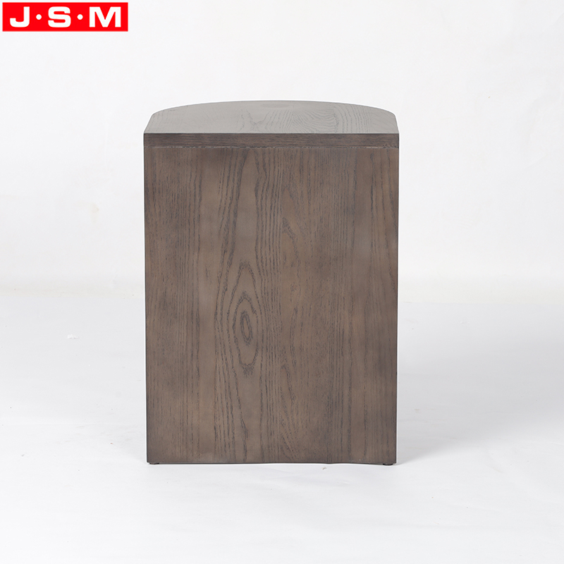 Wholesale Simple Design Homes Gardens Round Side Table With Metal Supporting Ash Timber Frame