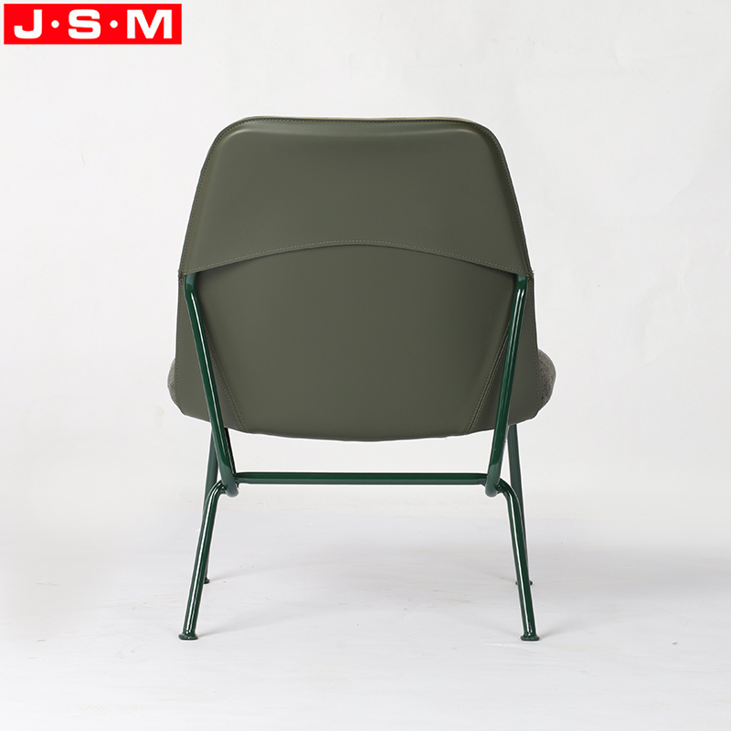 Morden Style Fabric Leisure Chaircushion Seat Arm Chair With Back