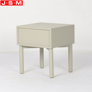 Wholesale Hot Sale Wooden Modern Metal Base Bedside Plywood with Ash Veneer Carcase