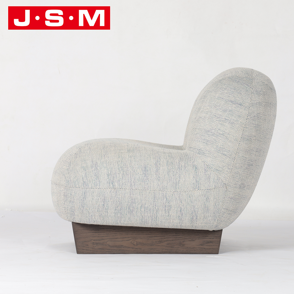Wooden Frame with Foam And Fabric Leisure Chair Living Room Lounge Rocking Leisure Lounge Chair