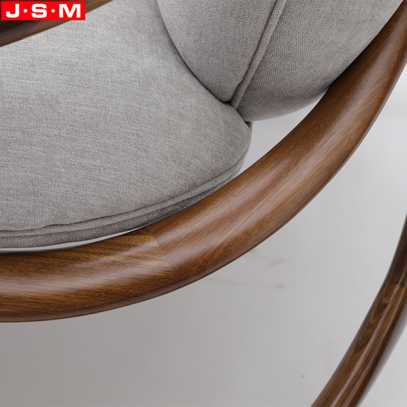 Home Decoration Nordic Modern Mould Foam With Fabric Leisure Armchair