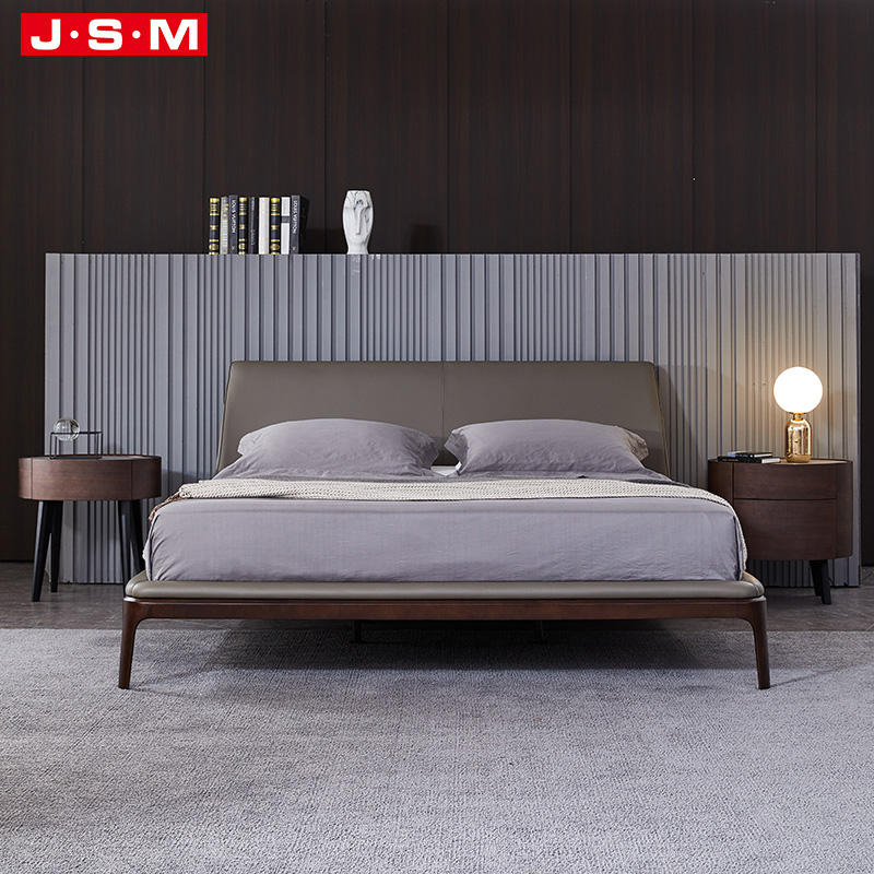 Modern King Size Frame Bed Room Furniture Bedroom Wood King Royal Bed