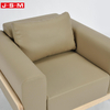 2022 New Design Italiano Wooden Pu Living Room Wedding L Fabric Sofa