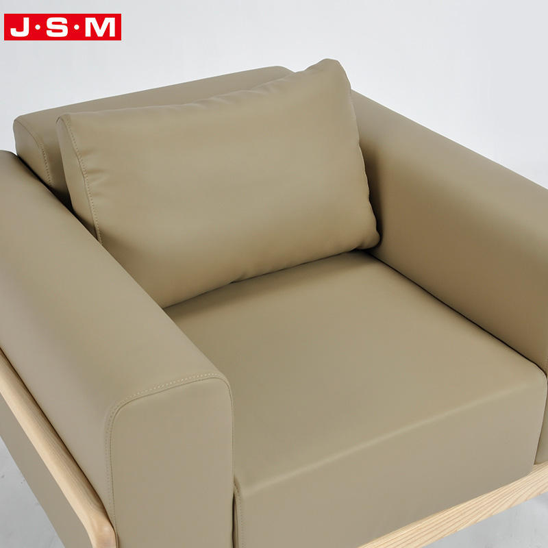 2022 New Design Italiano Wooden Pu Living Room Wedding L Fabric Sofa