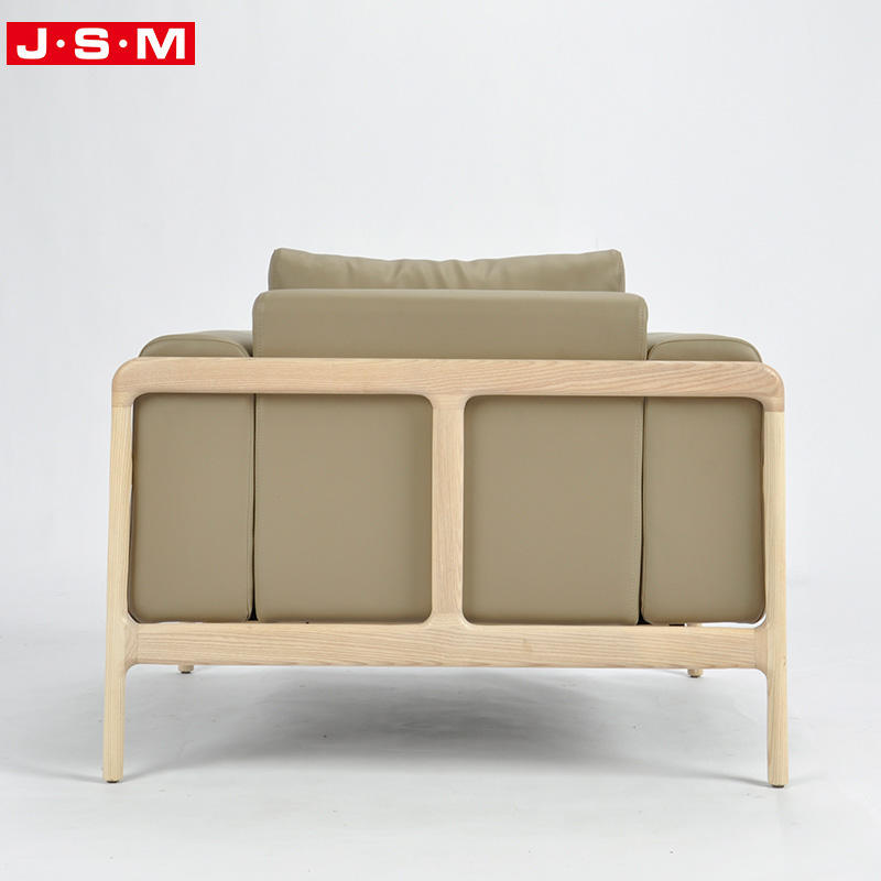 2022 New Design Italiano Wooden Pu Living Room Wedding L Fabric Sofa
