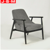 Fashion Design Outdoor Garden Solid Wood Chair Ash Timber Base Office Building Armchair
