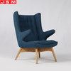 Wholesale Wooden Frame Leisure Chair Home Sofa Fabric Recliner Reclining Armchair