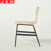 Custom Furniture Simple Dining Room Furniture Buff Wooden Dining Room Chair