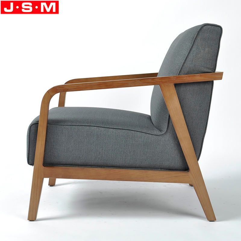 Single Seat Lounge Wooden Armchair Living Room Furniture Sofa Chair