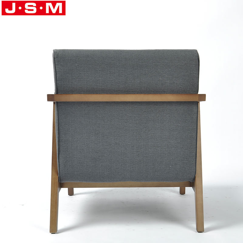 Single Seat Lounge Wooden Armchair Living Room Furniture Sofa Chair