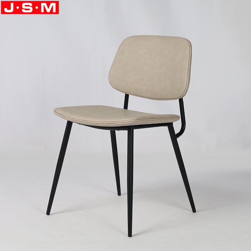 Metal Frame Soft Cushion Restaurant Cafe Chair Living Room Dining Chair